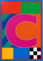 Dazzle Letter C by Sir Peter Blake